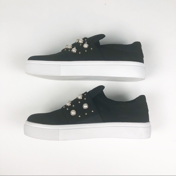 Steve Madden Ditmars Embellished Slip On Sneaker - Picture 6 of 8